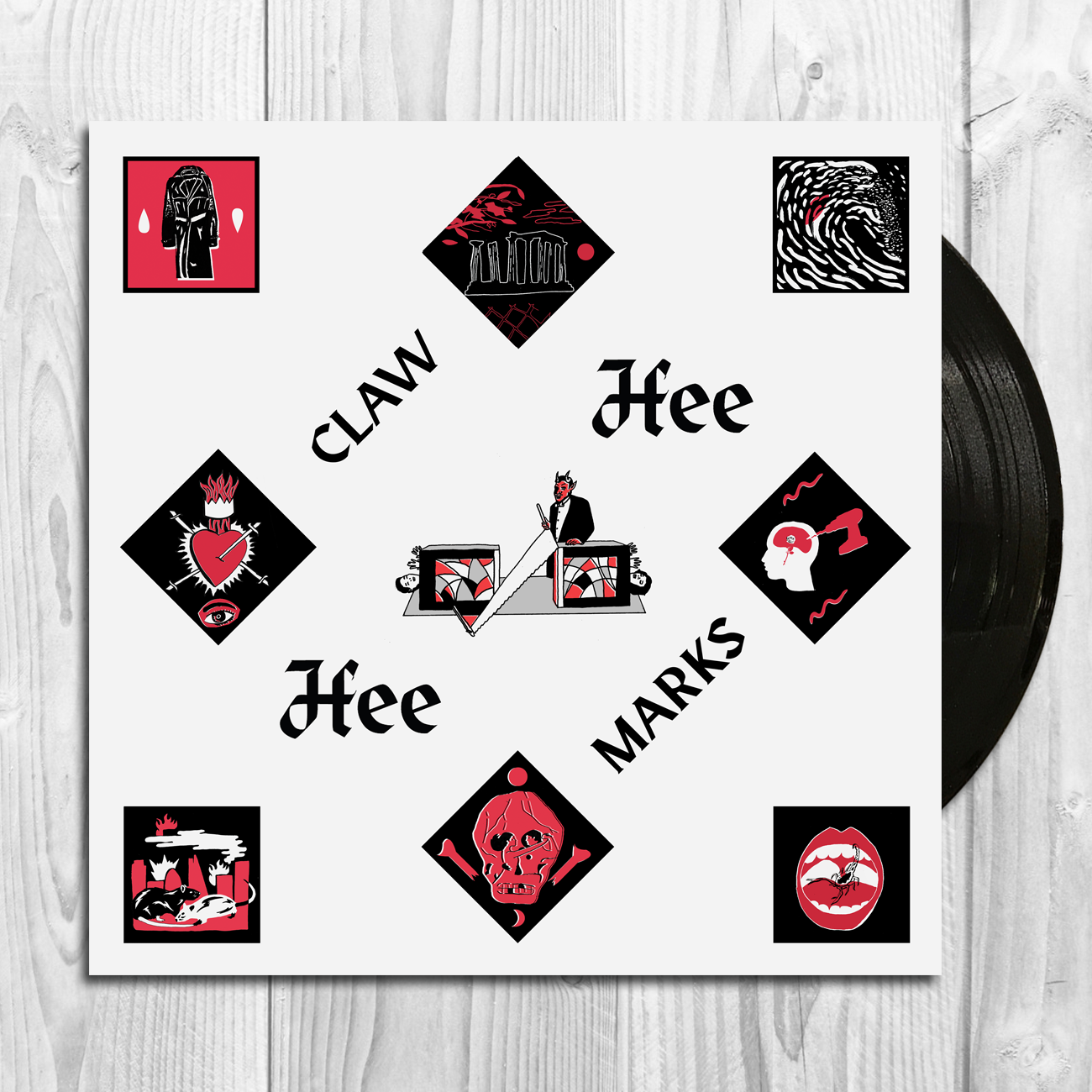 Claw Marks - Hee Hee LP