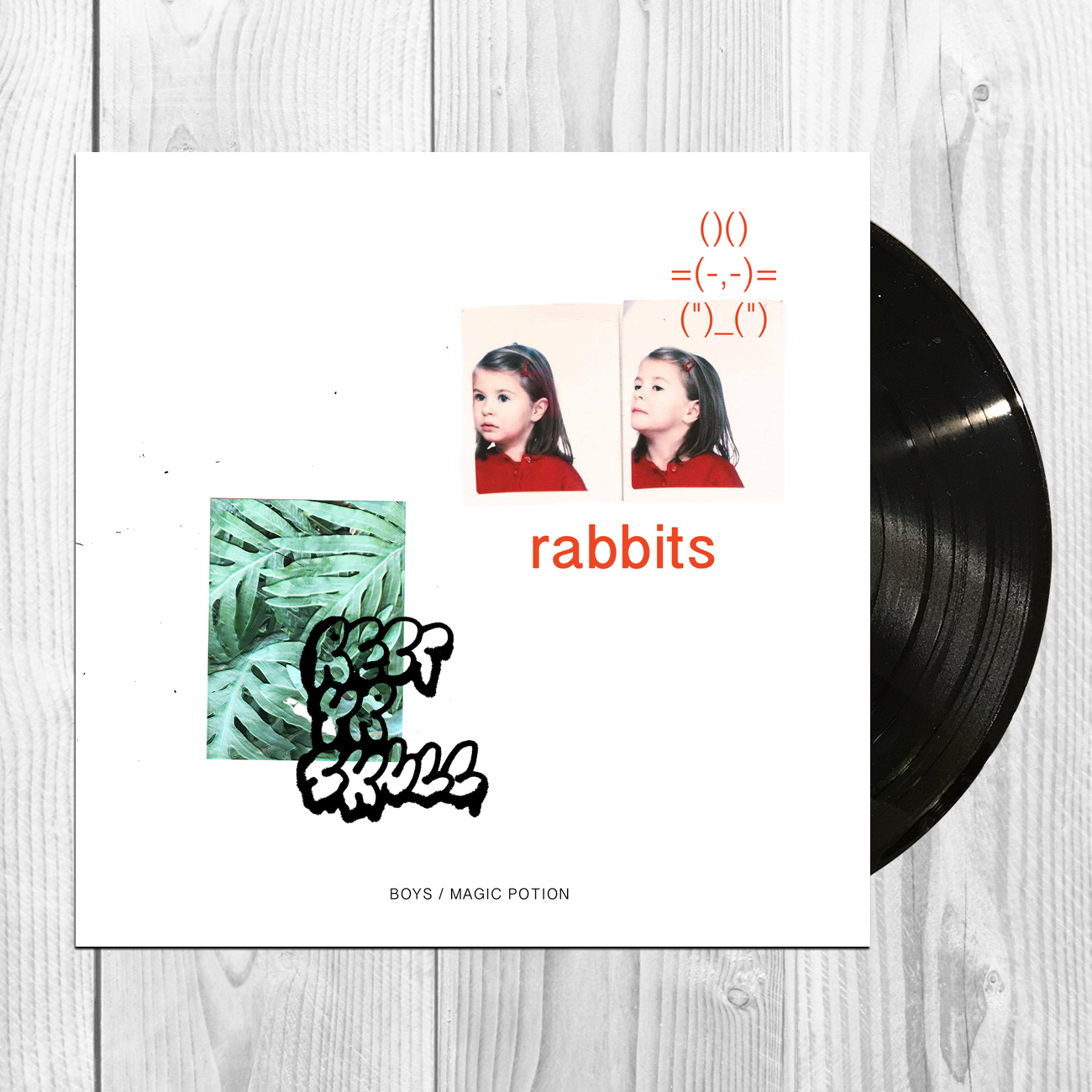 Boys / Magic Potion – Rabbits / Rest Yr Skull 7”