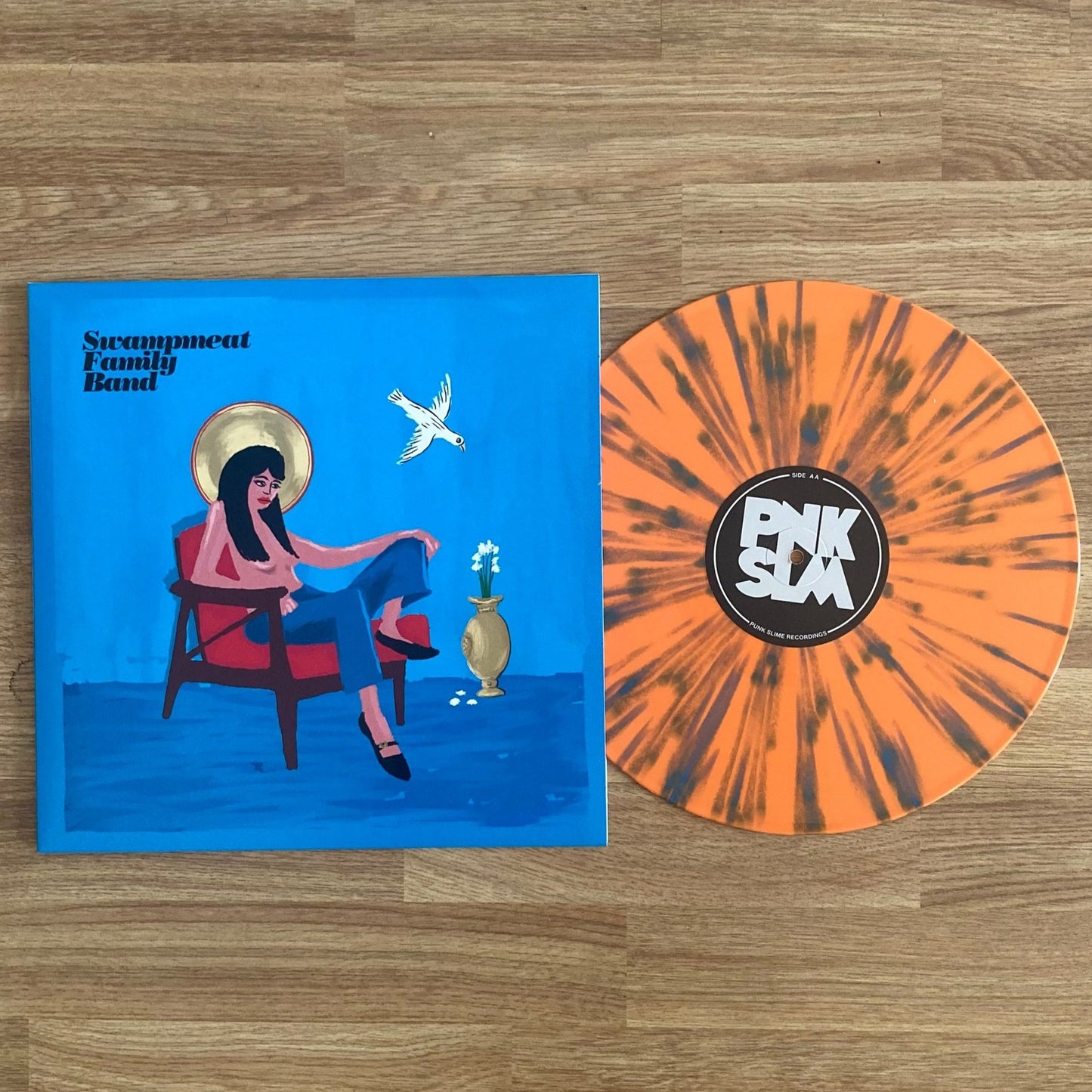 Swampmeat Family Band - Polish Your Old Halo (splatter vinyl)