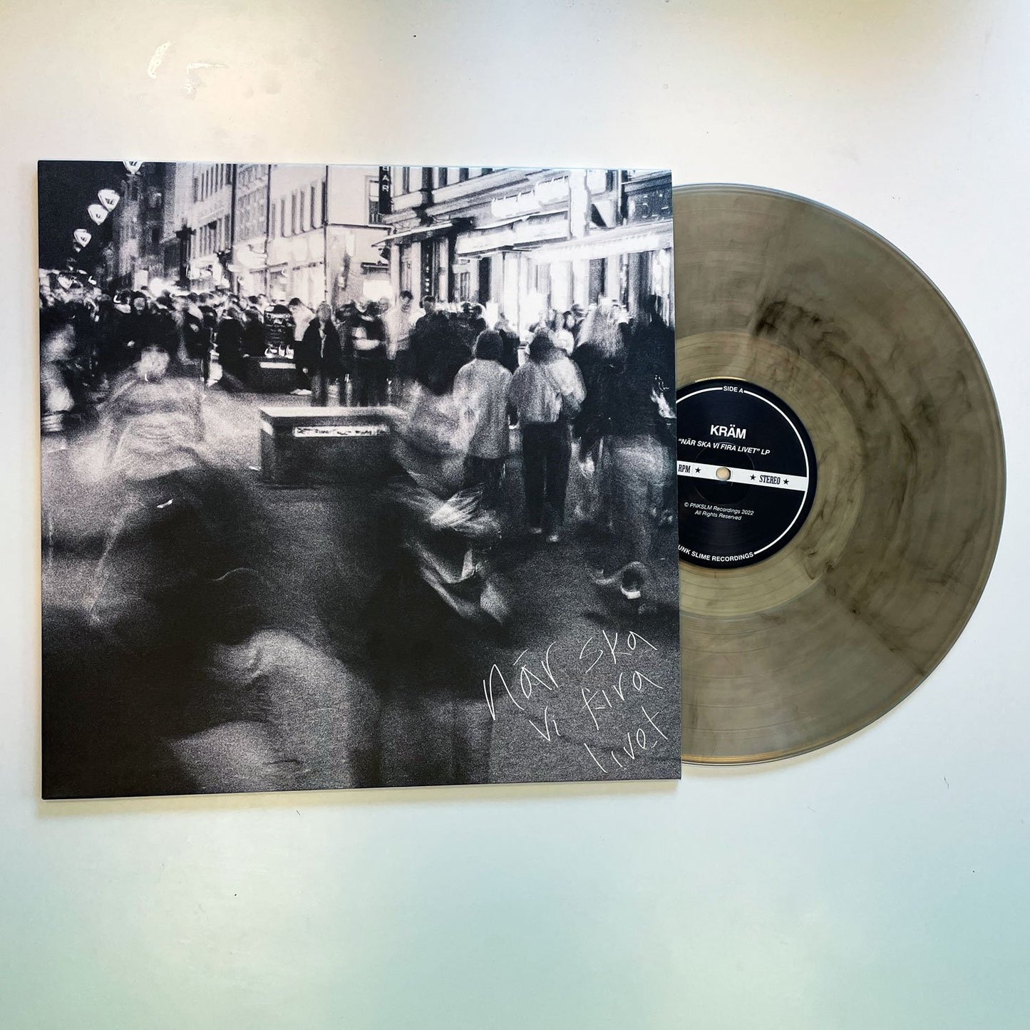 Kräm - När ska vi fira livet LP (marble vinyl)