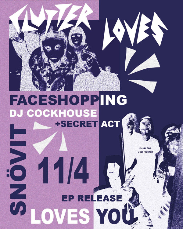 Clutter announce Stockholm release party