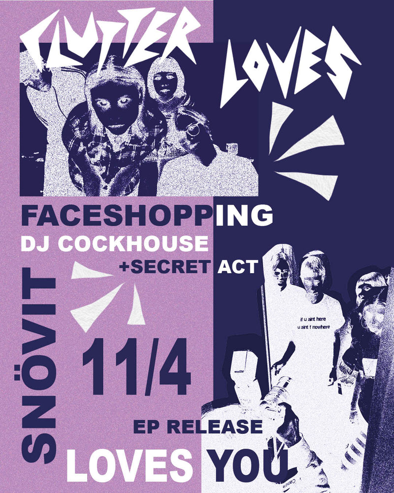 Clutter announce Stockholm release party