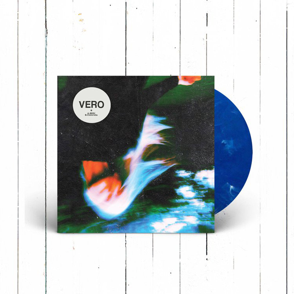 Vero - BEG! / Concrete (7” blue marble vinyl)