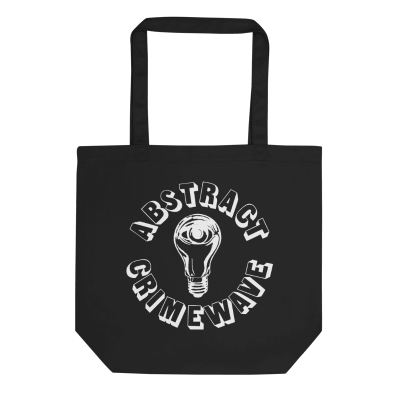 Abstract Crimewave tote bag