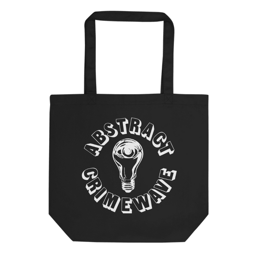 Abstract Crimewave tote bag