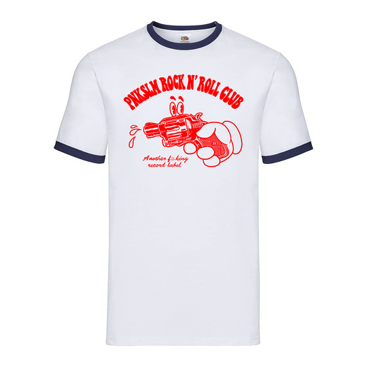 PNKSLM Rock N' Roll Club blue ringer t-shirt