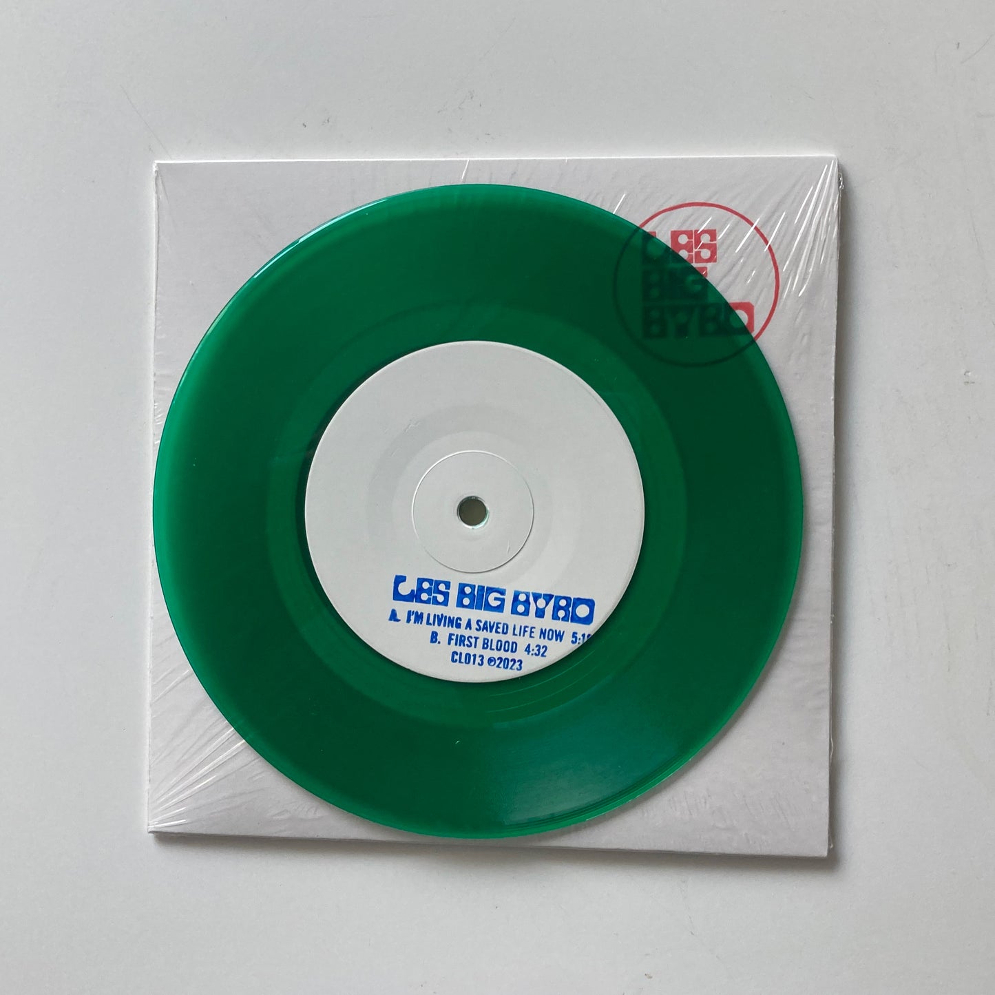 Les Big Byrd - I'm Living A Saved Life Now 7" (green vinyl)