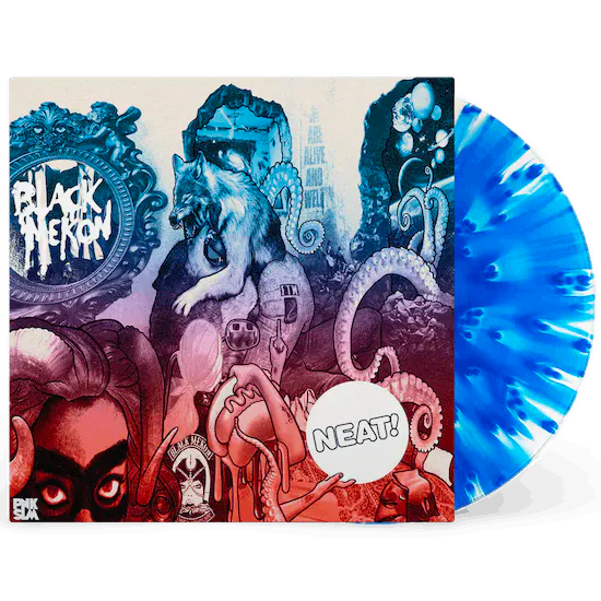 Black Mekon - NEAT! LP (blue/transparent cloudy vinyl)