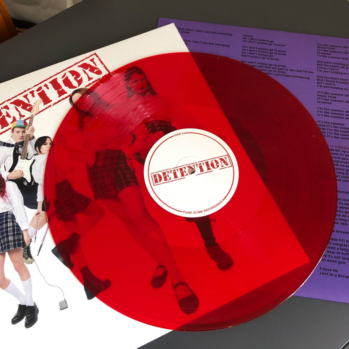 ShitKid - [DETENTION] (transparent red vinyl)
