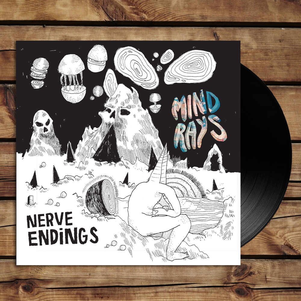 Mind Rays - Nerve Endings LP